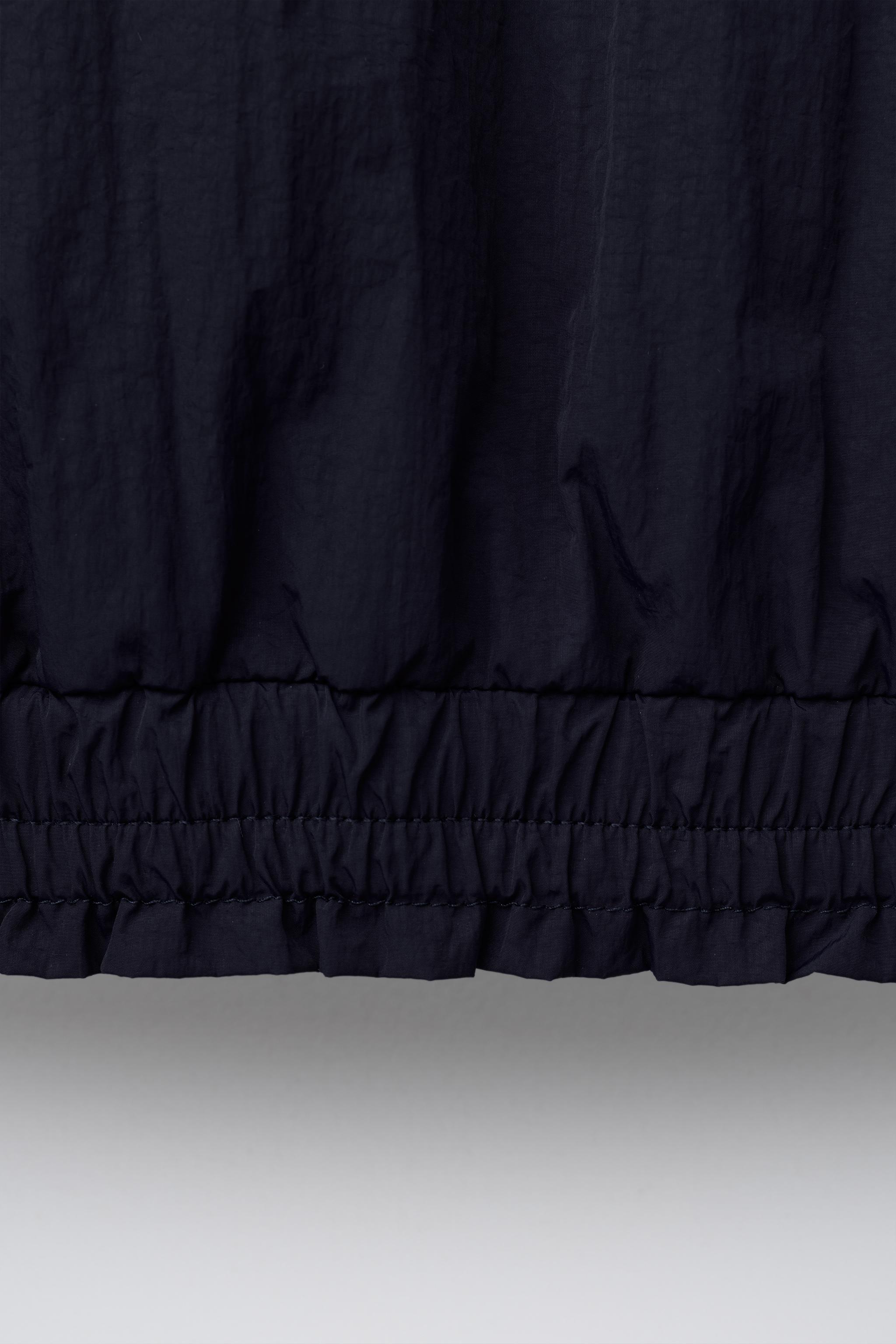 GINGHAM STRIPE PUFFER JACKET